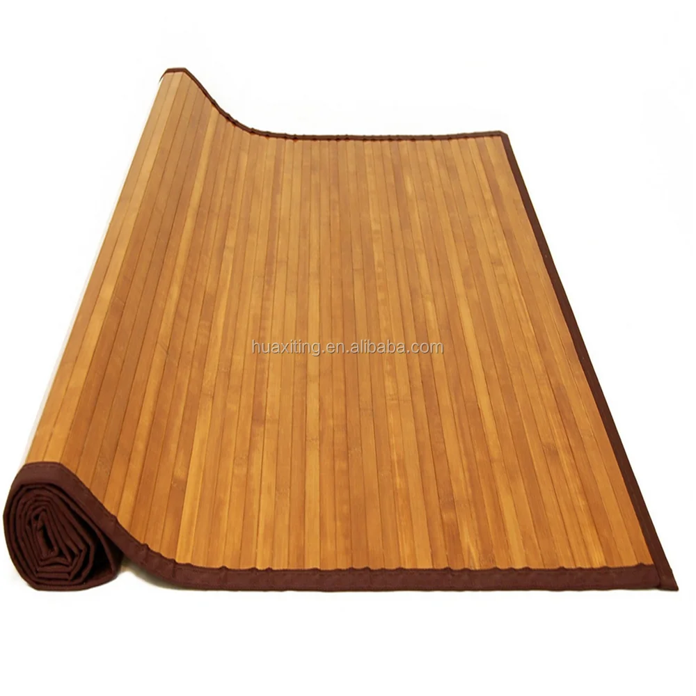 Stained Bamboo mat/Bamboo Carpet Rug Place Mat