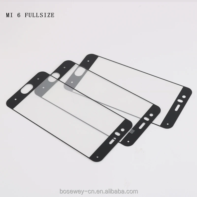 Raw Material Mobile Phone Nano coating 0.33mm tempered glass Anti Blue Light screen protector for Xiaomi mi6 protector machine