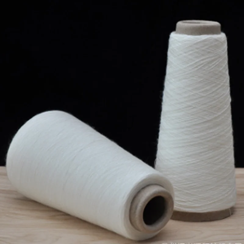 Ne21/1 Core Spun Yarn Good Quality Organic Cotton Compact Yarn For Knitting And Weaving