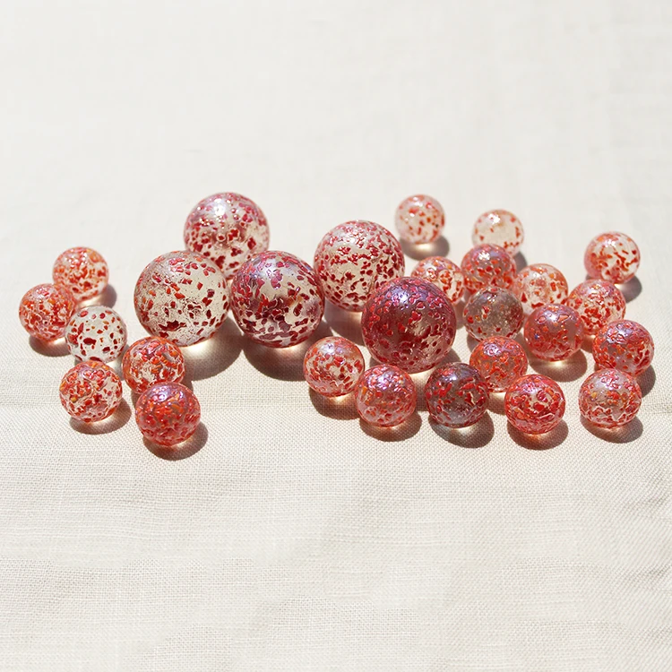 
Red colour mercury large hanging glass ball with good price 