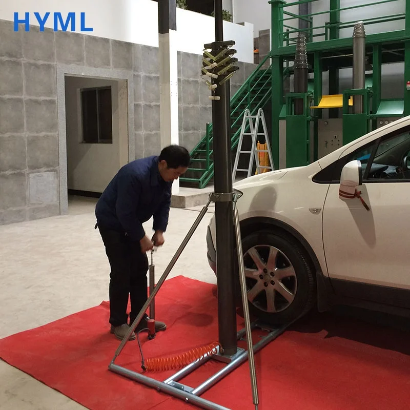 Exquisite supporting pole mast