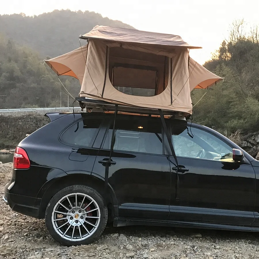 RT-S140 Folding Manually Roof Top Tent Car Camping Roof Top Tent Outdoor Tent