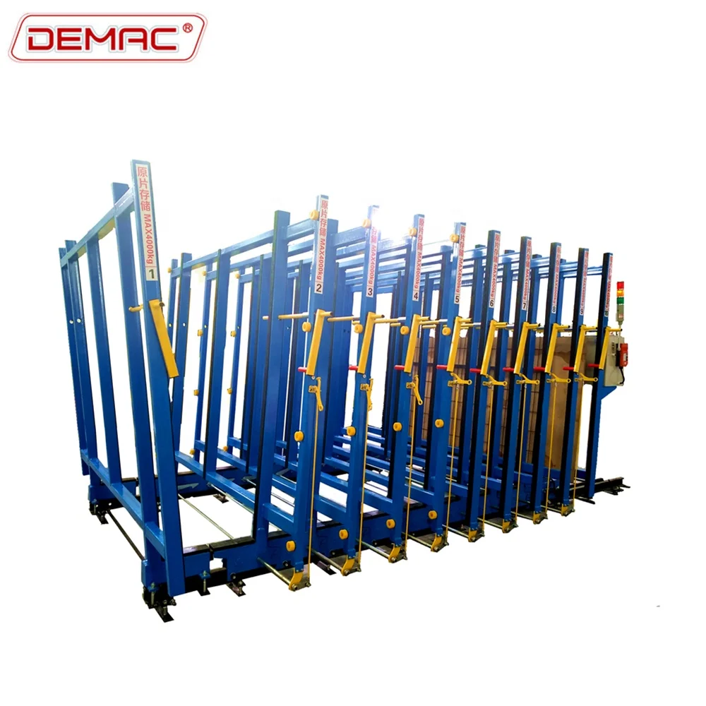 Easy Operation Large Size Flat Glass Storage Systems