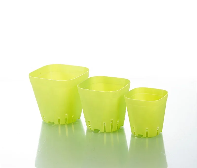 Plastic Square Flower Nursery Seedling Pot