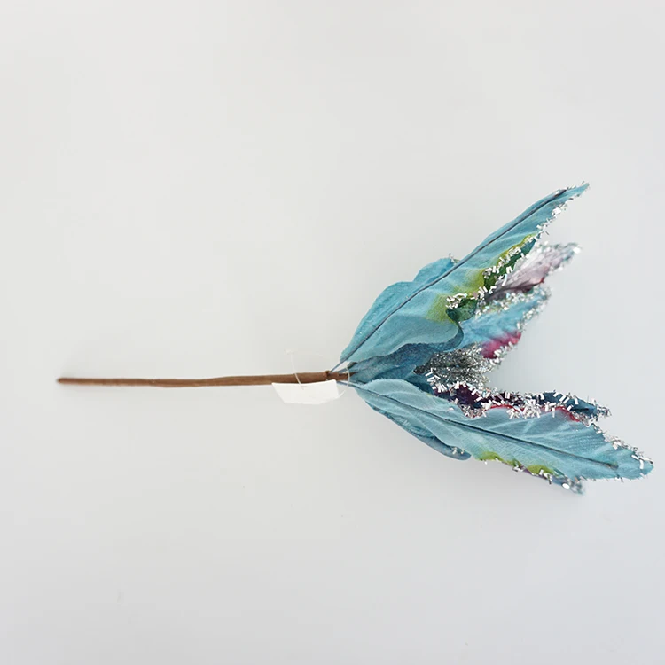 christmas decoration christmas flower ornaments wholesale artificial poinsettia flowers