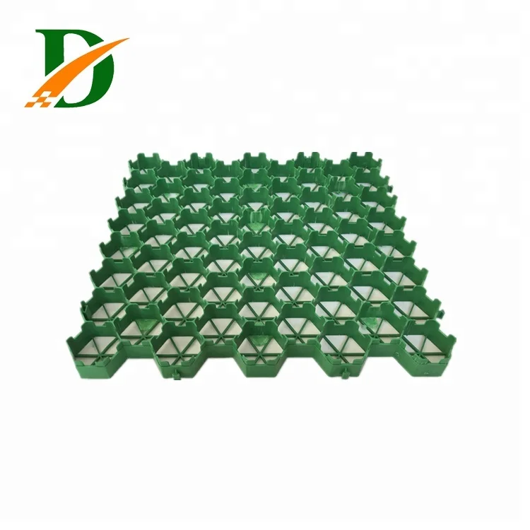 
Use the driveway pavers and grass grating make the car can drive on grass 