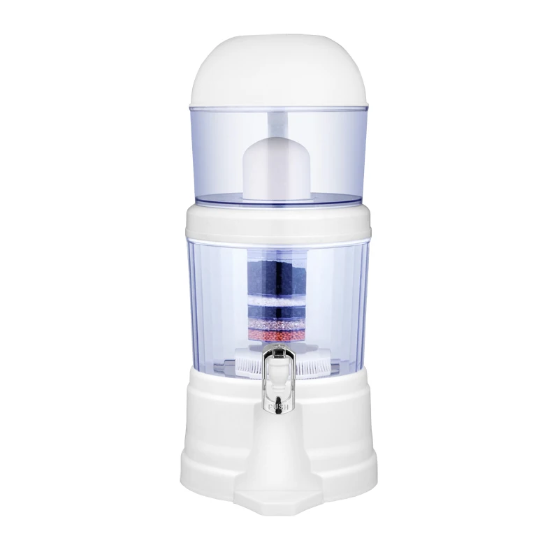 Factory Low Price 14L Mineral Water Pot/Purifier with Ceramic Filter