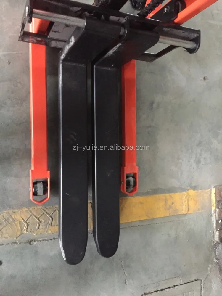 
1-2T Manual Hydraulic container reach Stacker / manual lifting equipment 