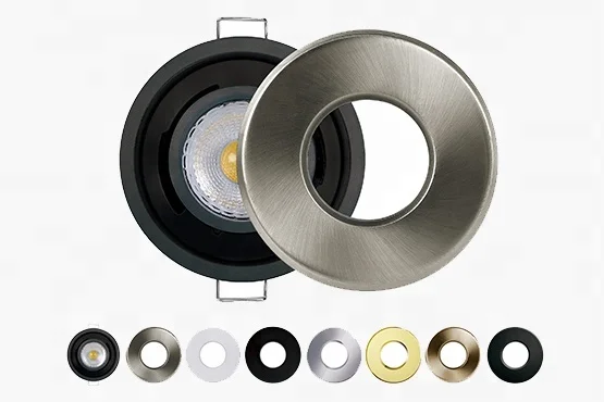 IP65 waterproof cob recessed led fire rated downlight For bathroom lighting