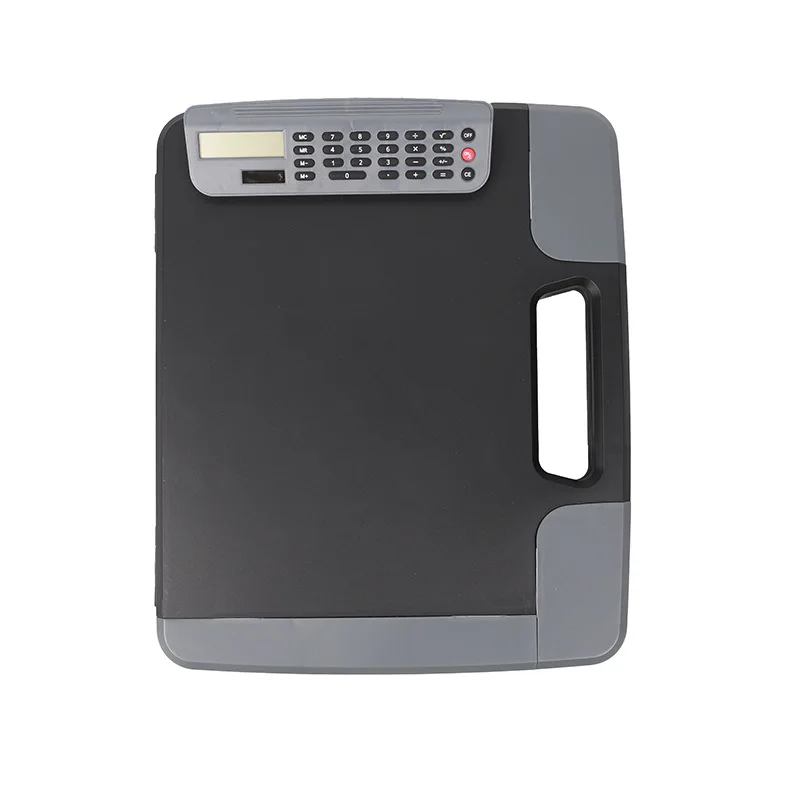 Portable storage multi-purpose Plastic clipboard with Calculator
