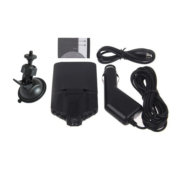 Factory Direct Selling 720 HD Videoregistrator H198 Night Vision Car Dvr 2.5 Inch Rotating Car Camera