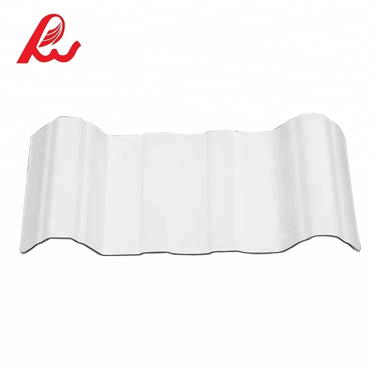 Construction & real estate PVC plastic roof panel tilel / discount corrugated plastic roof sheet