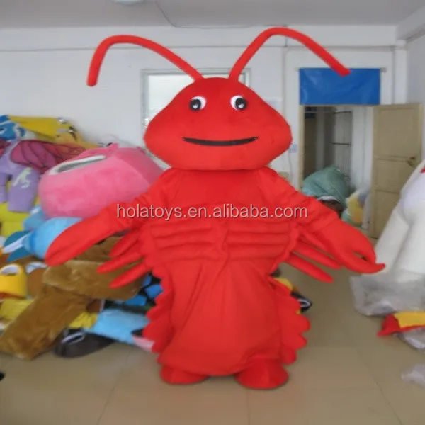 Hola mantis shrimp animal mascot costume