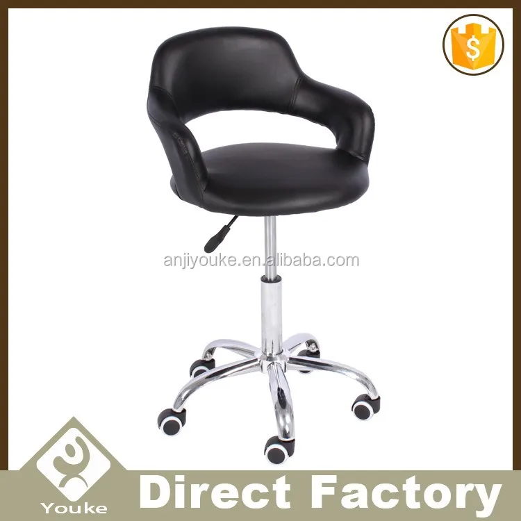 Modern comfortable gas lift for office chair with rubber wheel