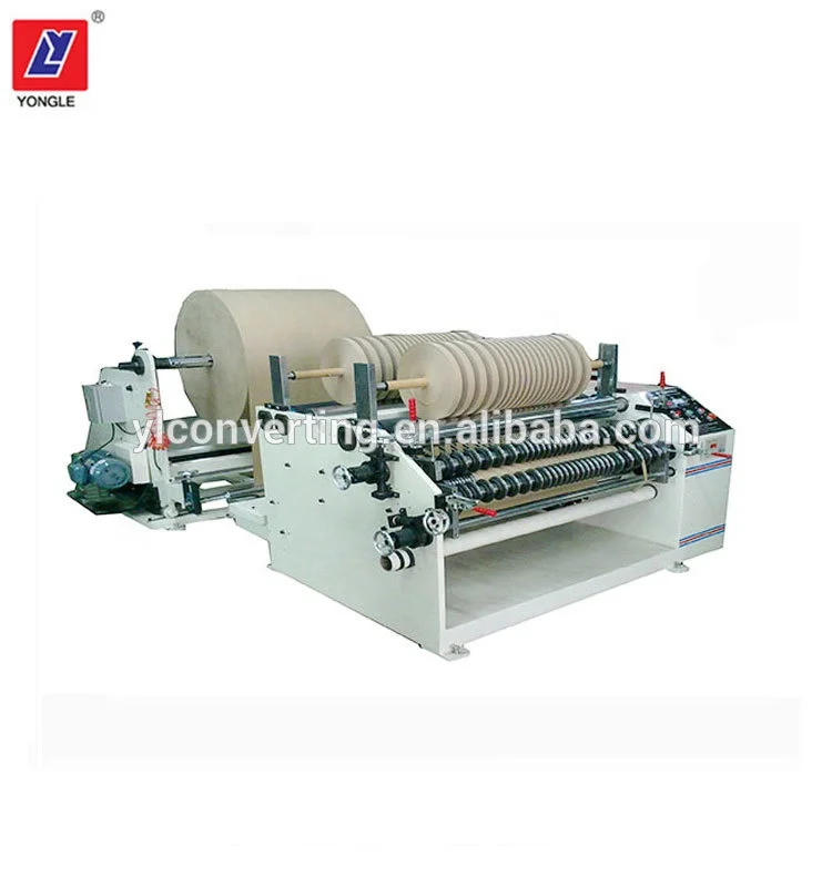 
Slitting and rewinding machine for kraft paper 