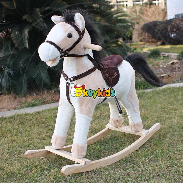 2017 wholesale baby wooden riding horse toy,funny kids wooden riding horse toy,fashion children wooden riding horse toy W16D068