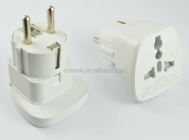 Горячие акции пункт unviersal для Германия Франция Евро европейская вилка адаптера Германия travel адаптер