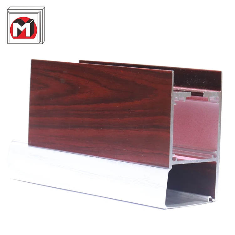 Custom made extruded aluminium sliding mosquito net window door profile
