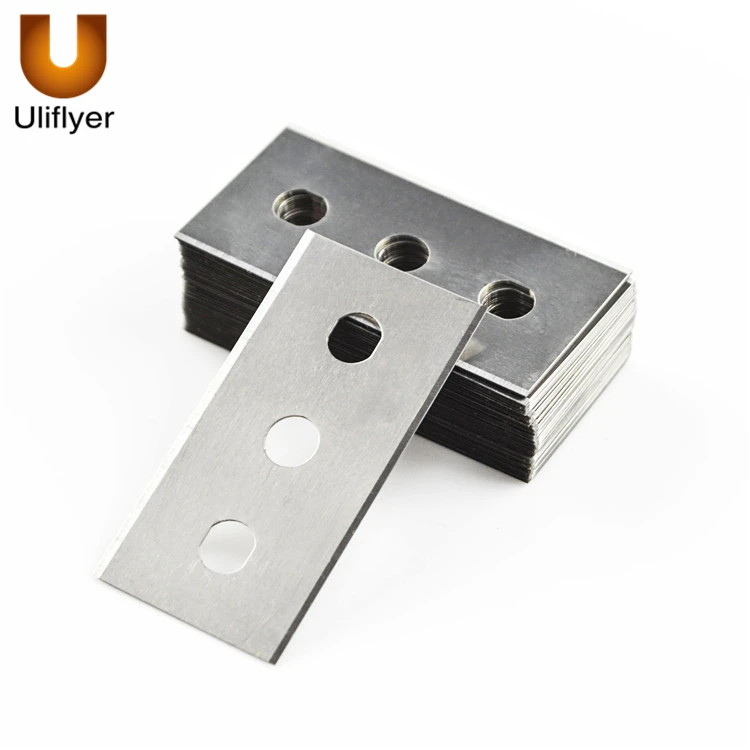 Titanium Coating Three Holes Blade For Copper Film Cutting