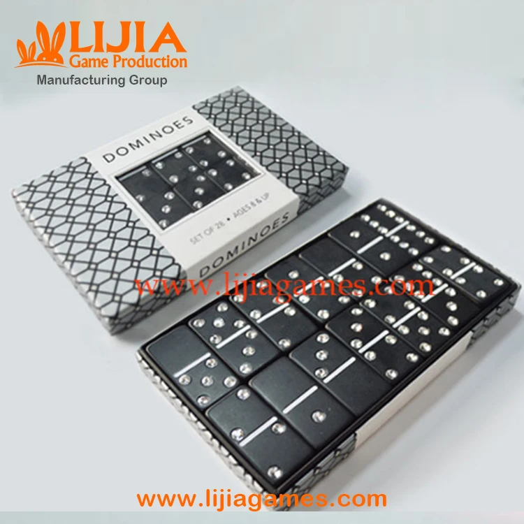 custom engraving heat transfer printing dominoes game
