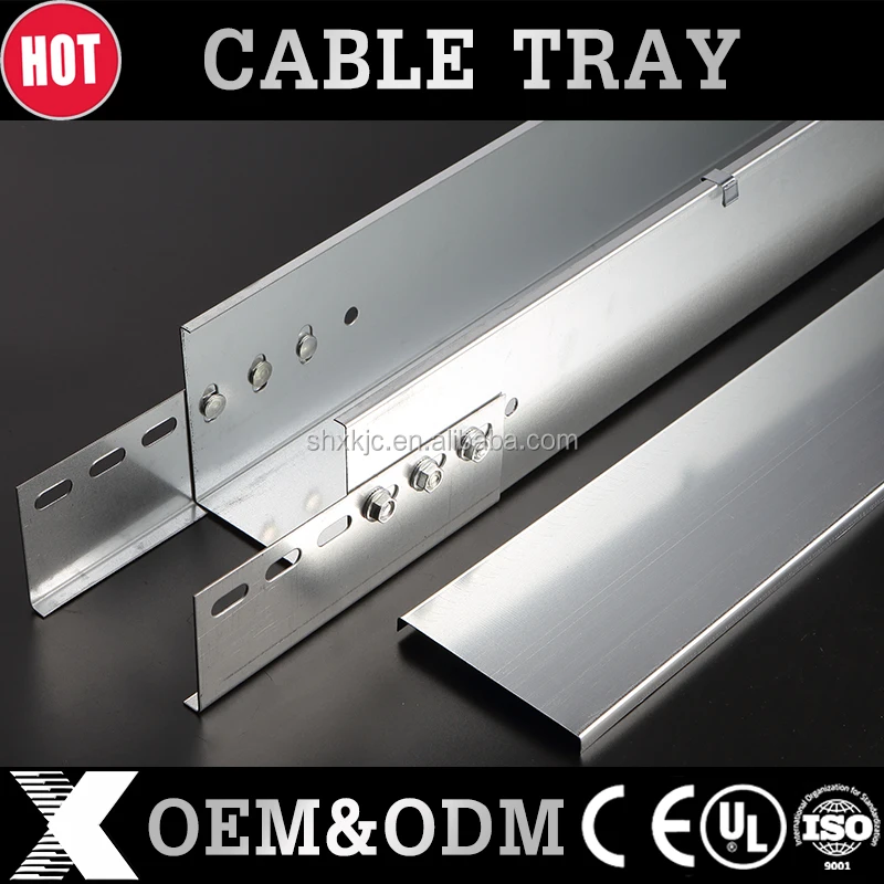 Горячий окунутый оцинкованной стали кабельного лотка