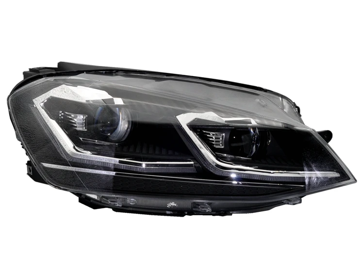 
BiLED projector lens Golf 7 headlight with dynamic turn indicator 