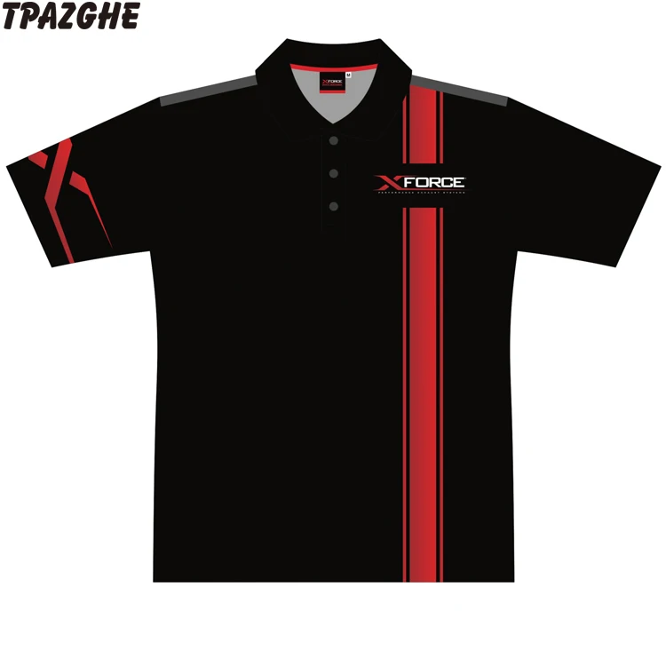 button down sublimation racing shirts wholesale