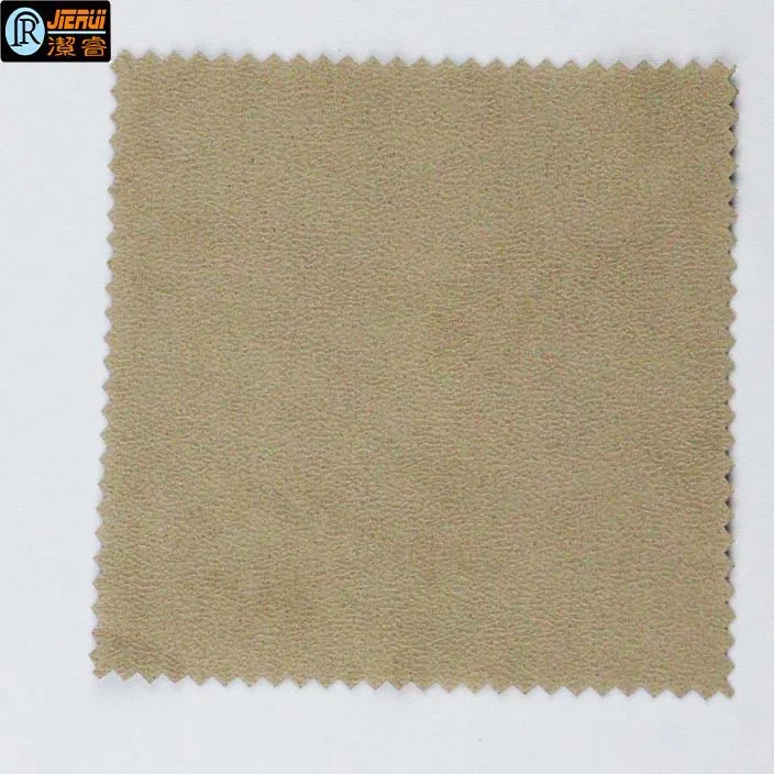 embossed printed chamois/suede microfiber cleaning cloth