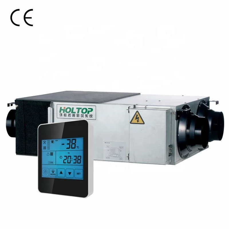 Balanced ventilation heat recovery unit