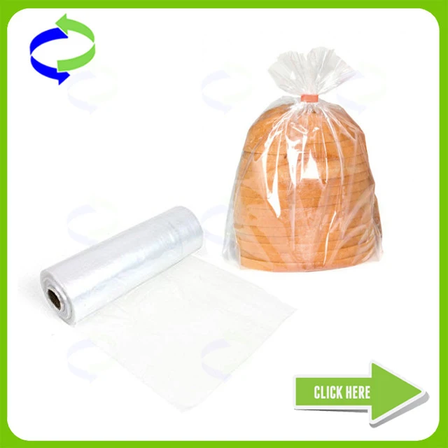 OEM Factory 100% Naw Materials LDPE Bread Bags Food Bread Packaging Plastic Bags