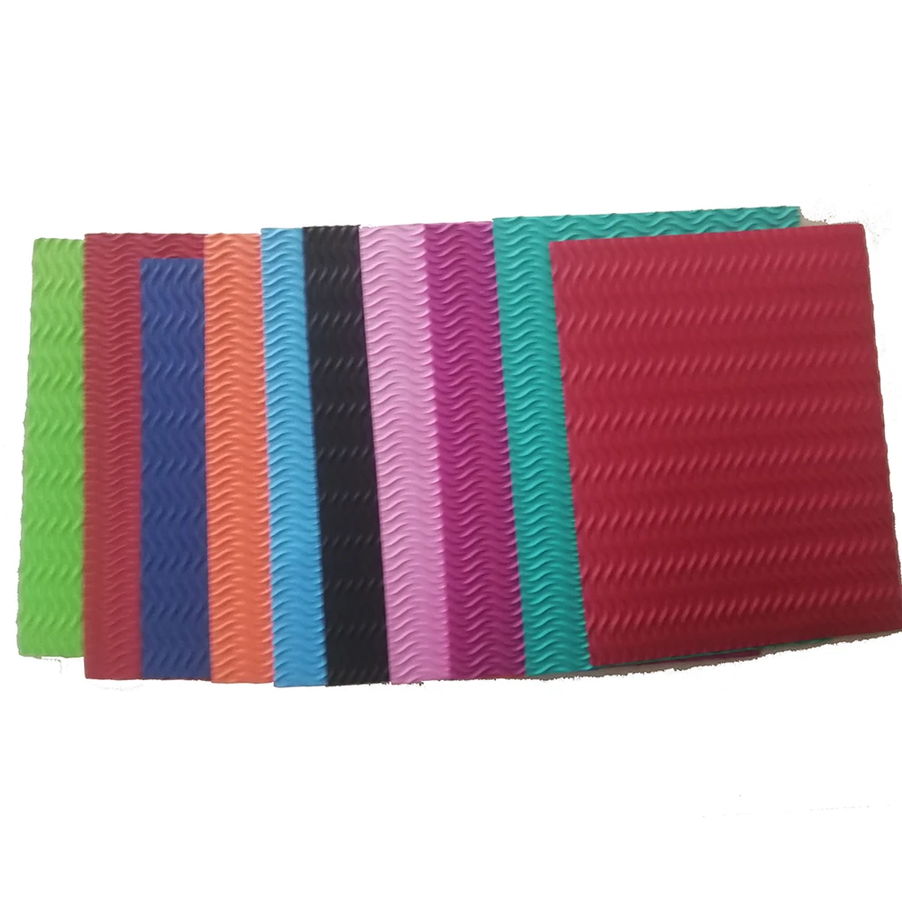 Hot sale eco-friendly color eva foam sheet for making flip flop slipper soles