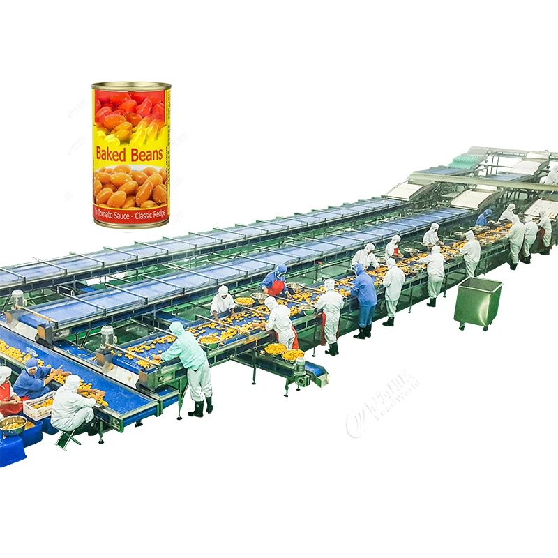 china automatic canned beans production line