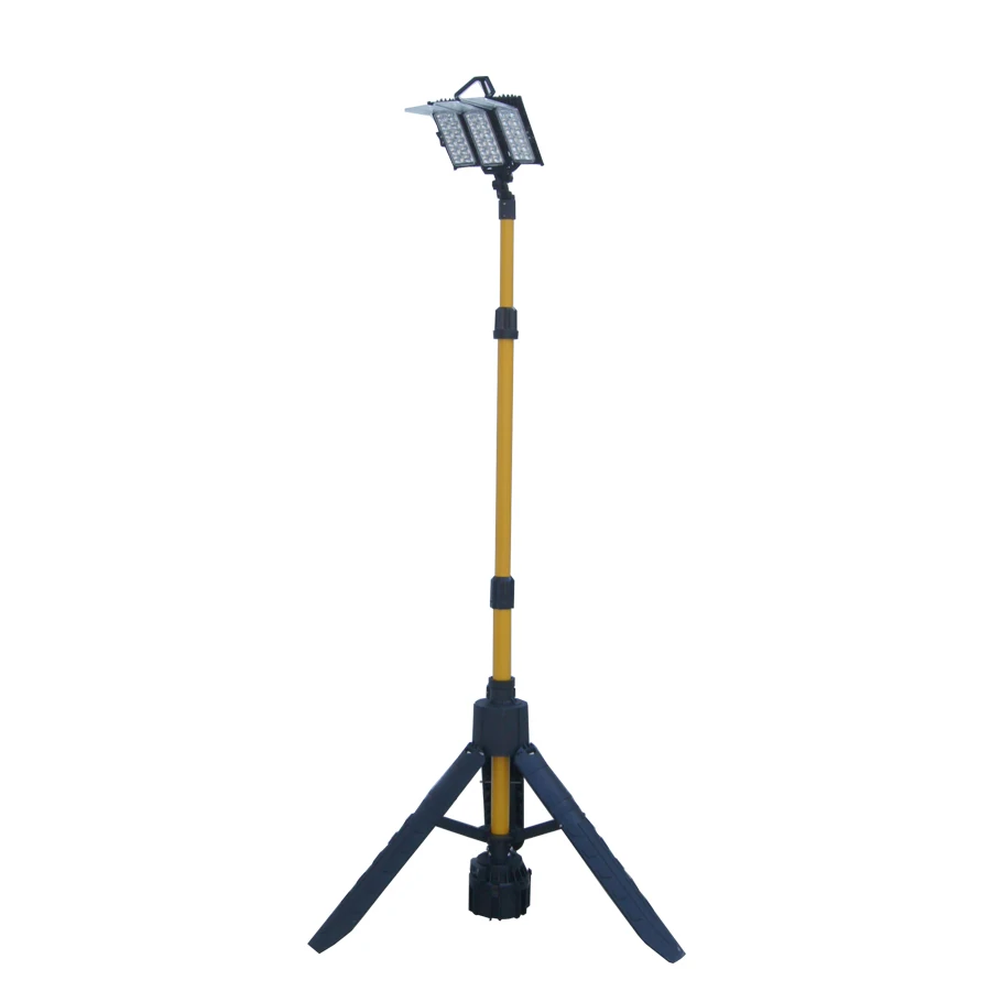 Портативный аварийный перезаряжаемый светодиодный прожектор с штативом