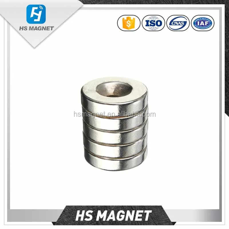 High Quality Disc Neodymium  Disc Magnet with Screw Hole    Rare Earth Neo  Permanent Magnets Disc