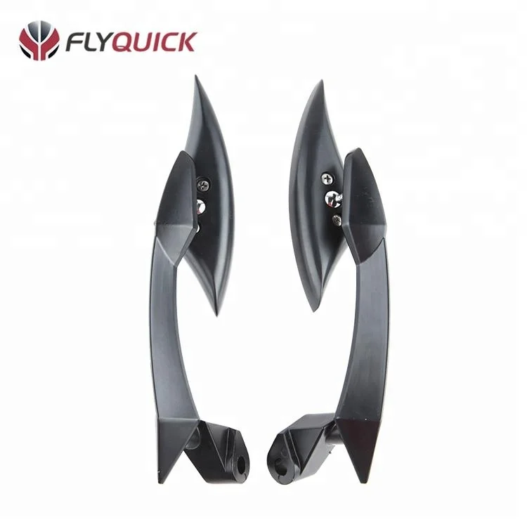 Универсальное мотоциклетное/мотоциклетное антибликовое выпуклое зеркало заднего вида из коричневого стекла, сделано в Китае