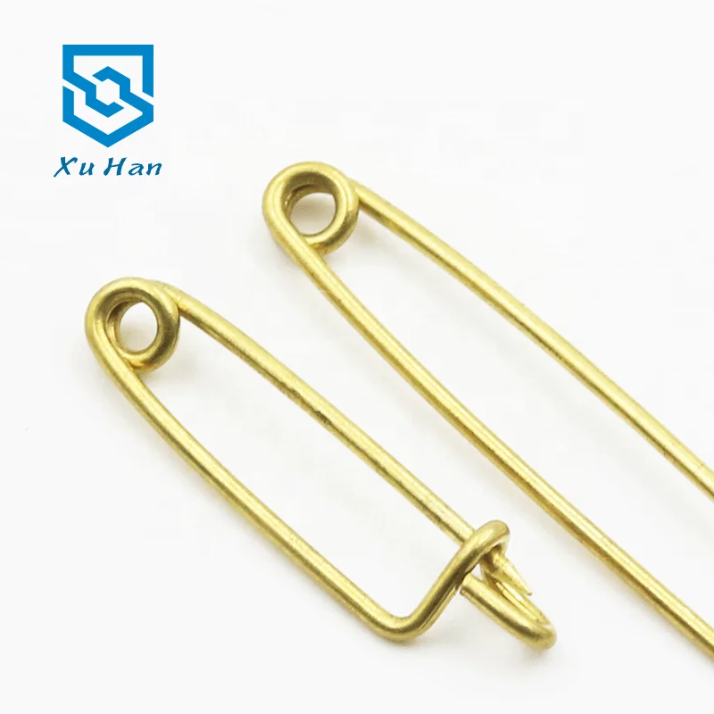 Factory direct sales, metal badge safety pin for badge.