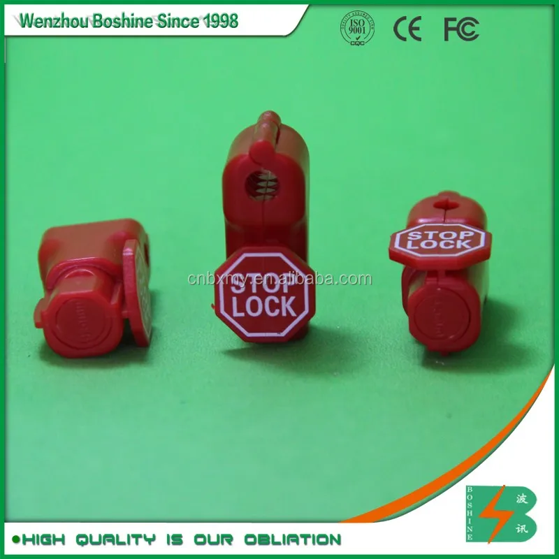 Boshine Retail Supermarket Safety Plastic Display for Stem Hooks Stop Lock