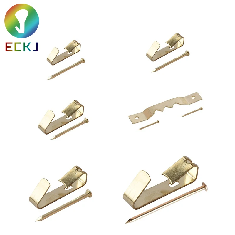 
200 pcs photo picture hooks picture hangers hanging assortment kit 