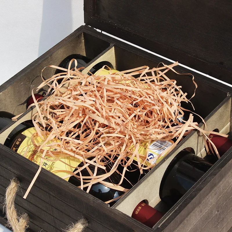 Винтажная деревянная Подарочная бутылка с логотипом на заказ, винтажная деревянная Подарочная коробка для вина