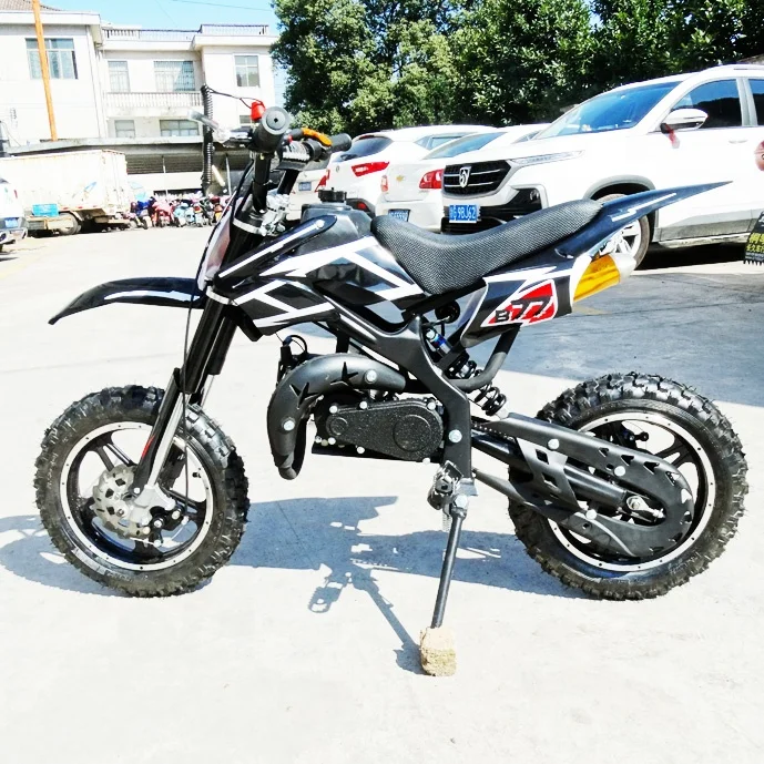 Cheap gas dirt bike 49cc for kids 50cc 2 stroke mini motorcycle