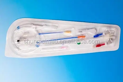 Dialysis double lumen catheter hemodialysis