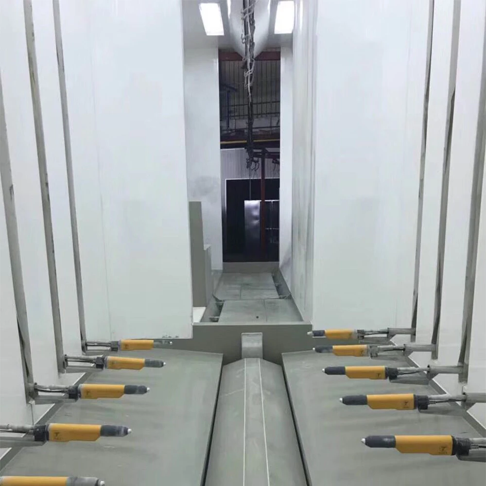 
Auto Multi Cyclone Powder Spray Booth 