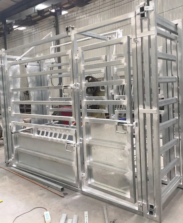 
Heavy duty hot dip galvanized Livestock Handling Equipment Vet Cattle Crush 