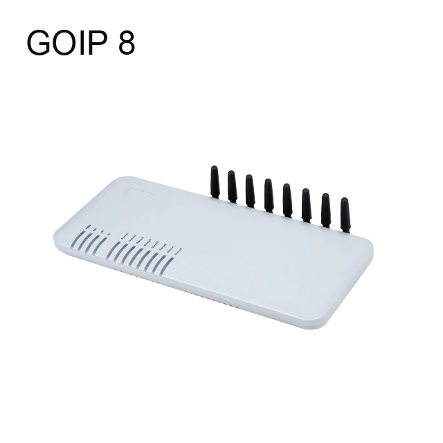  8 каналов VOIP GSM SMS устройства с изменить IMEI