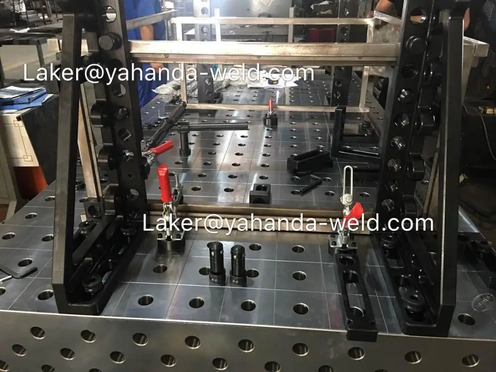 Hot Sale Max Size 2400*1200mm D28/D16 Modular Welding table