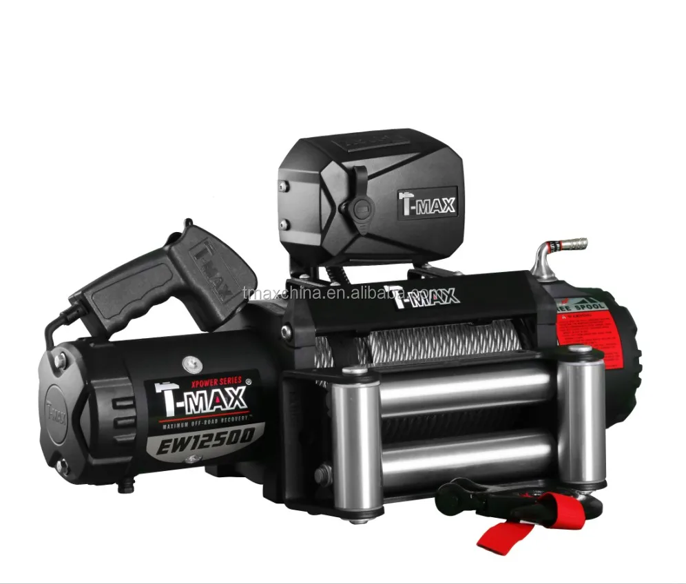 Электрическая лебедка T-max X-power 8000 фунтов 12