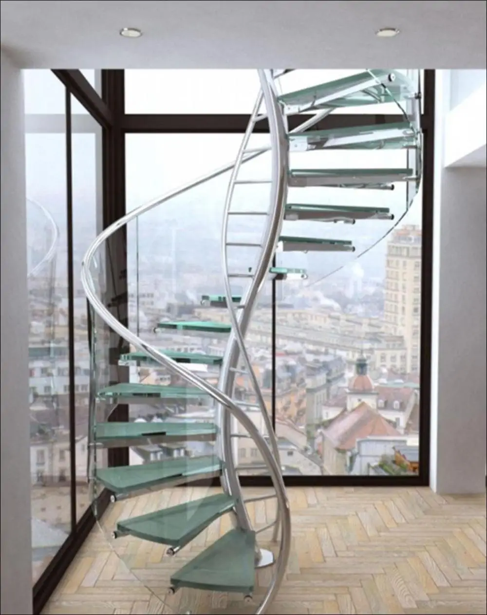 Modern home furniture used wrought iron spiral stairs indoor spiral staircase