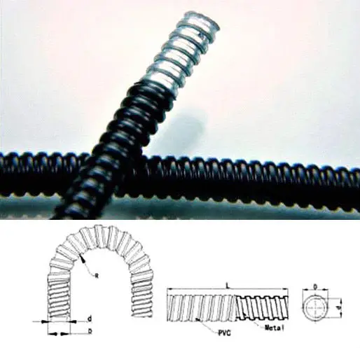 Flexible Cable Conduit PVC Coated Flexible Electrical Conduit Suppliers