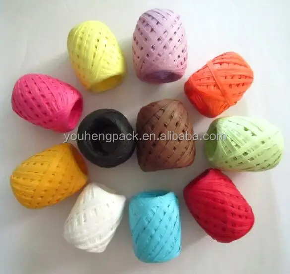 Красочная бумага из рафии для рукоделия