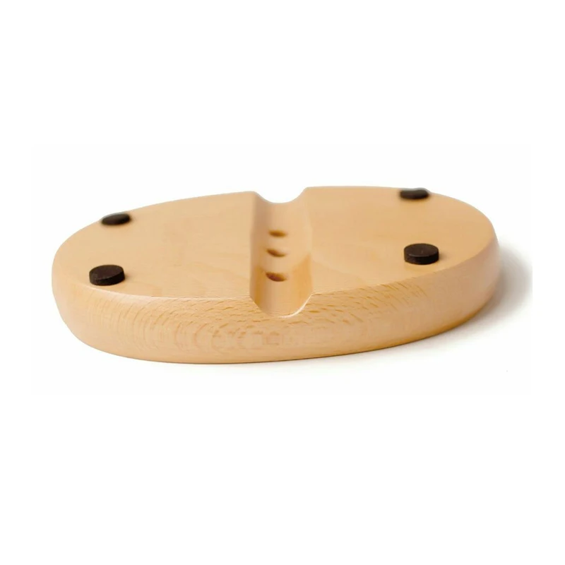 
WB200-29 Customized Beech Wood Soap Holder Bath Shower Back Plates 